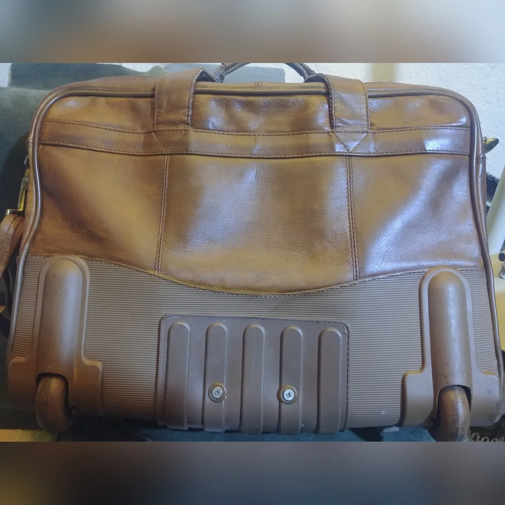 Solo Brown Leather Men's Bag